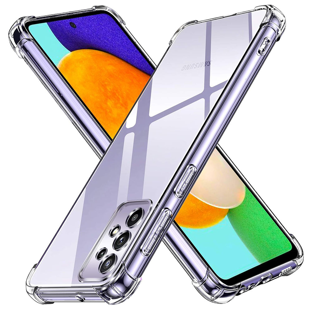 Maska za Samsung Galaxy A52s 5G A528 / A52 5G A526 / A52 A525, Techsuit, Otporna na udarce, Prozirna