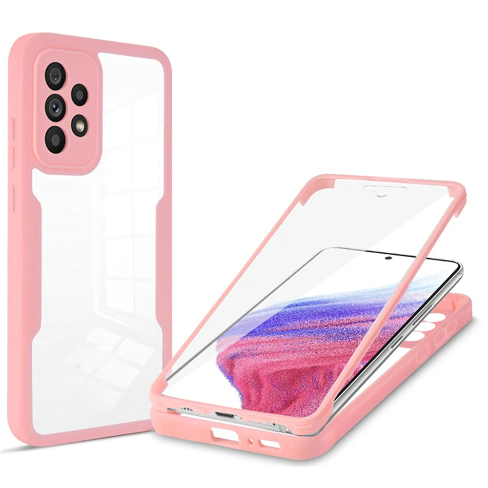 Maska za Samsung Galaxy A53 5G A536, Techsuit, ColorVerse 360, Roza