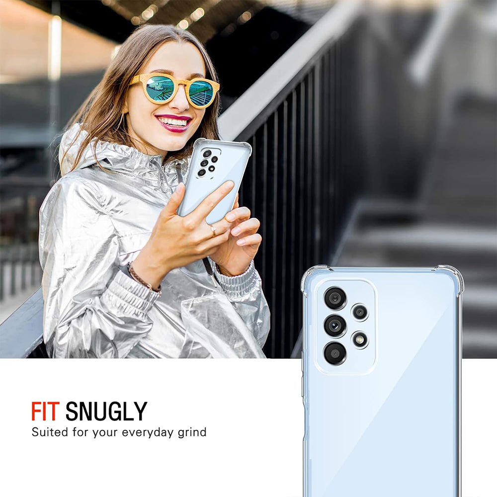 Maska za Samsung Galaxy A53 5G A536, Techsuit, Otporna na udarce, Prozirna