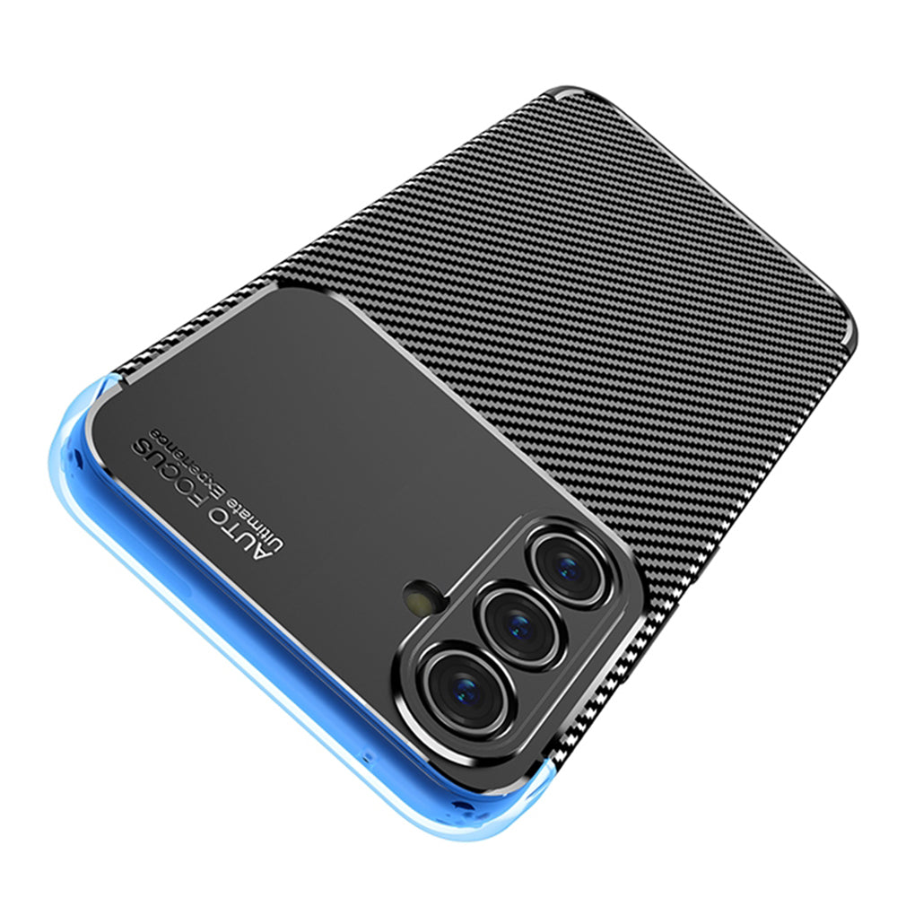 Maska za Samsung Galaxy A54 A546, Techsuit, CarbonFiber, Crna