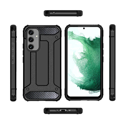 Maska za Samsung Galaxy A54 A546, Techsuit, Hybrid Armor, Crna