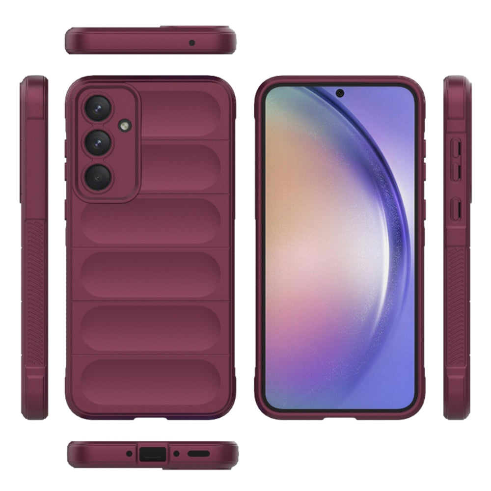 Maska za Samsung Galaxy A54 A546, Techsuit, Magic Shield, Bordo