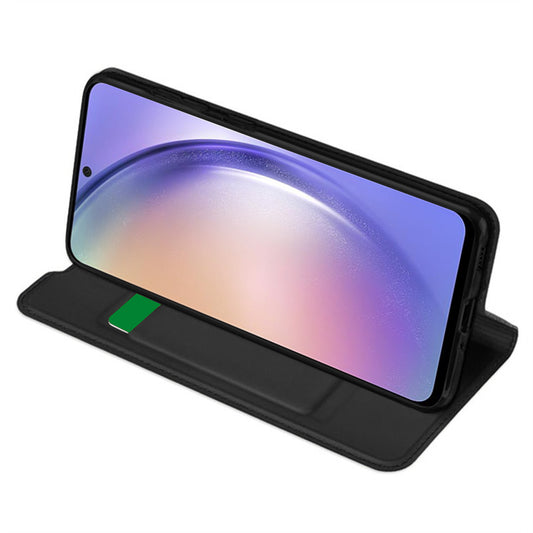 Maska za Samsung Galaxy A54 A546, Techsuit, Magskin Book, Crna
