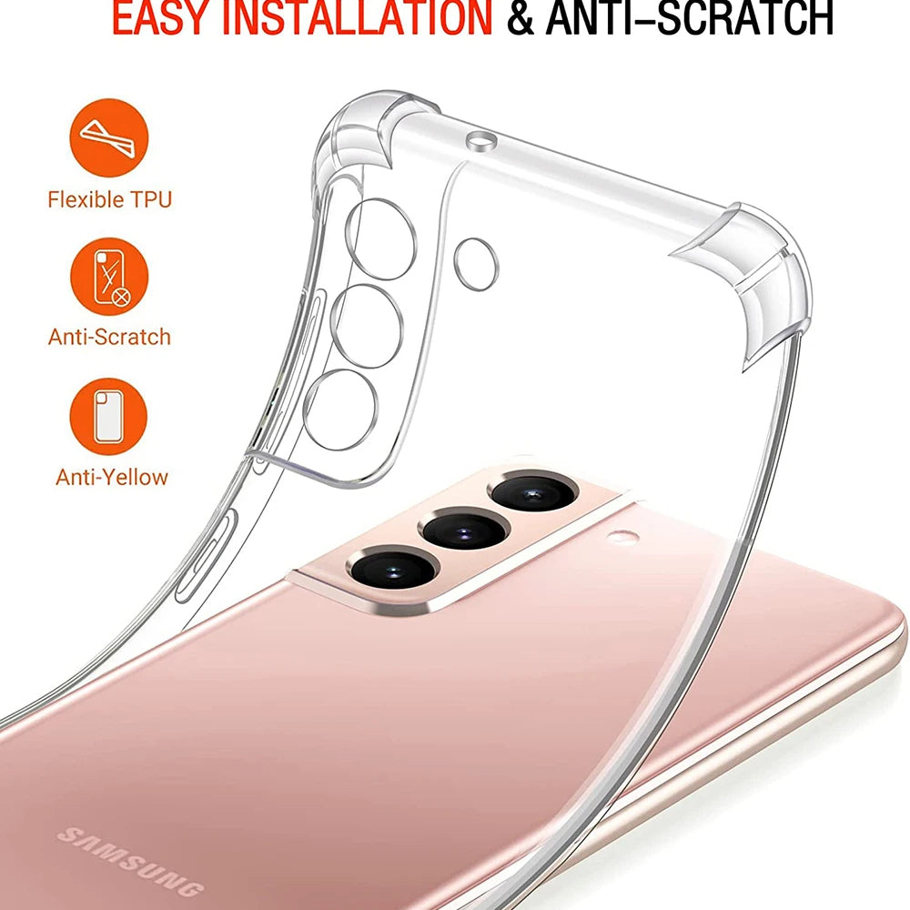 Maska za Samsung Galaxy A54 A546, Techsuit, Otporna na udarce, Prozirna