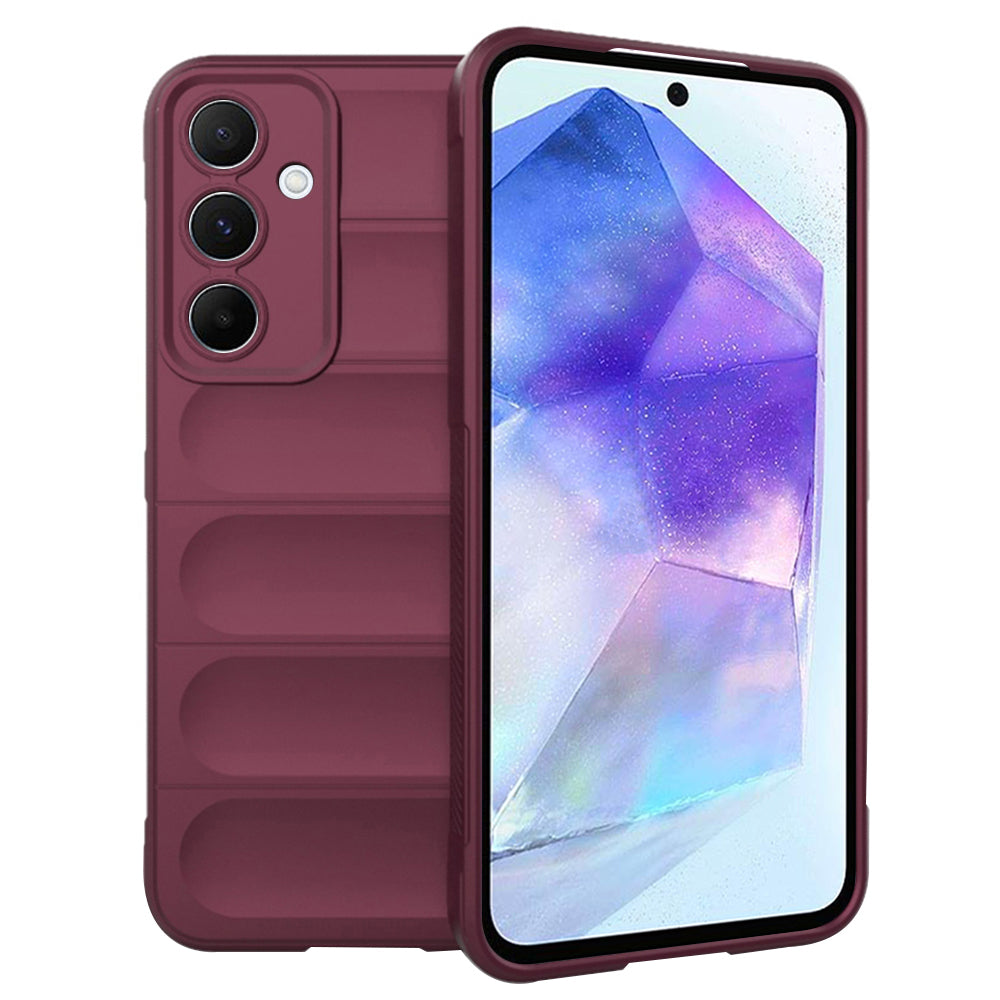 Maska za Samsung Galaxy A55 5G A556, Techsuit, Magic Shield, Bordo