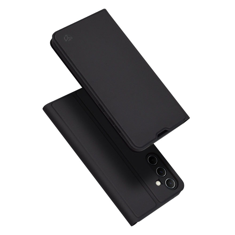 Maska za Samsung Galaxy A55 5G A556, Techsuit, Magskin Book, Crna