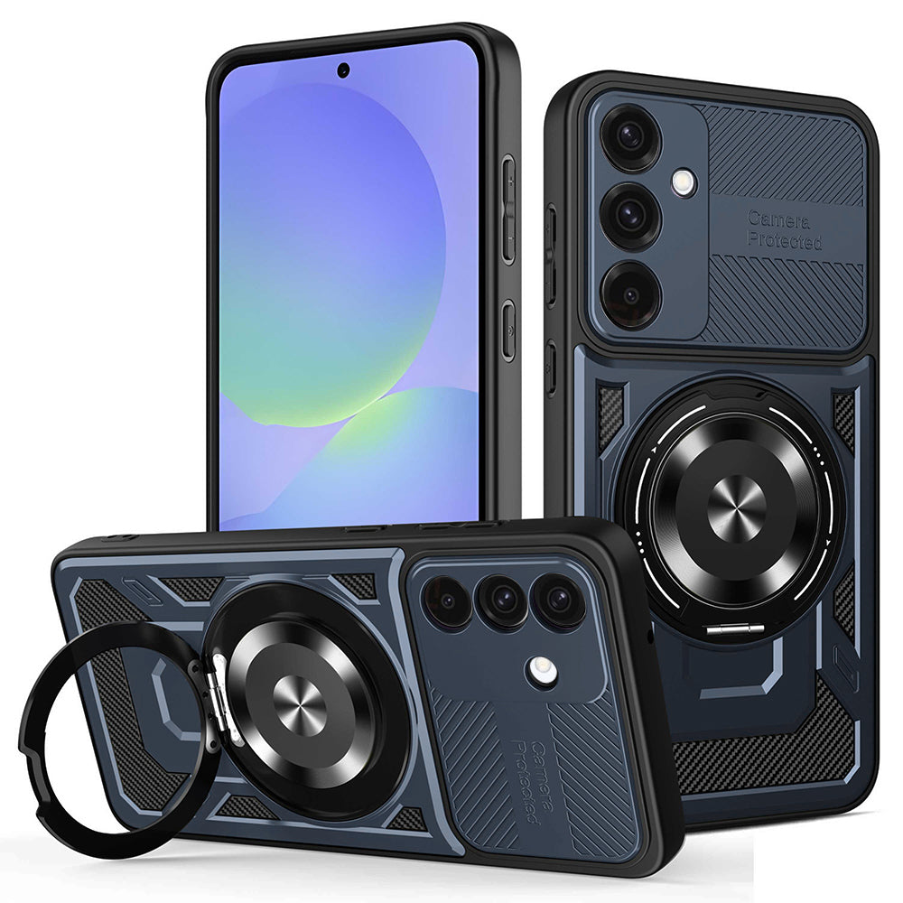 Maska za Samsung Galaxy A56 A566 / A36 A366, Techsuit, RuggedCam, Plava