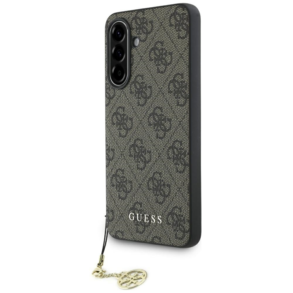 Futrola za Samsung Galaxy A56 A566, Guess, 4G Charm, smeđa