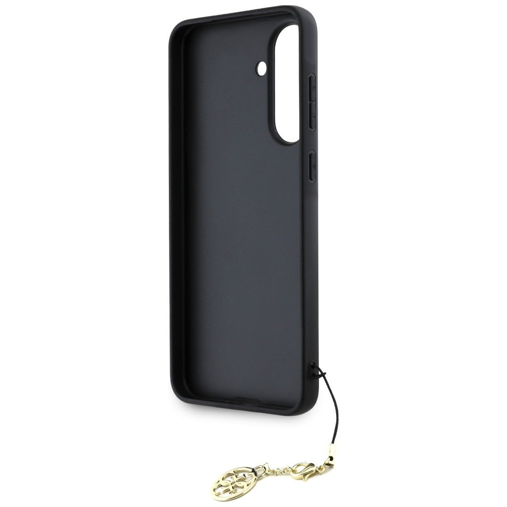 Futrola za Samsung Galaxy A56 A566, Guess, 4G Charm, Crna