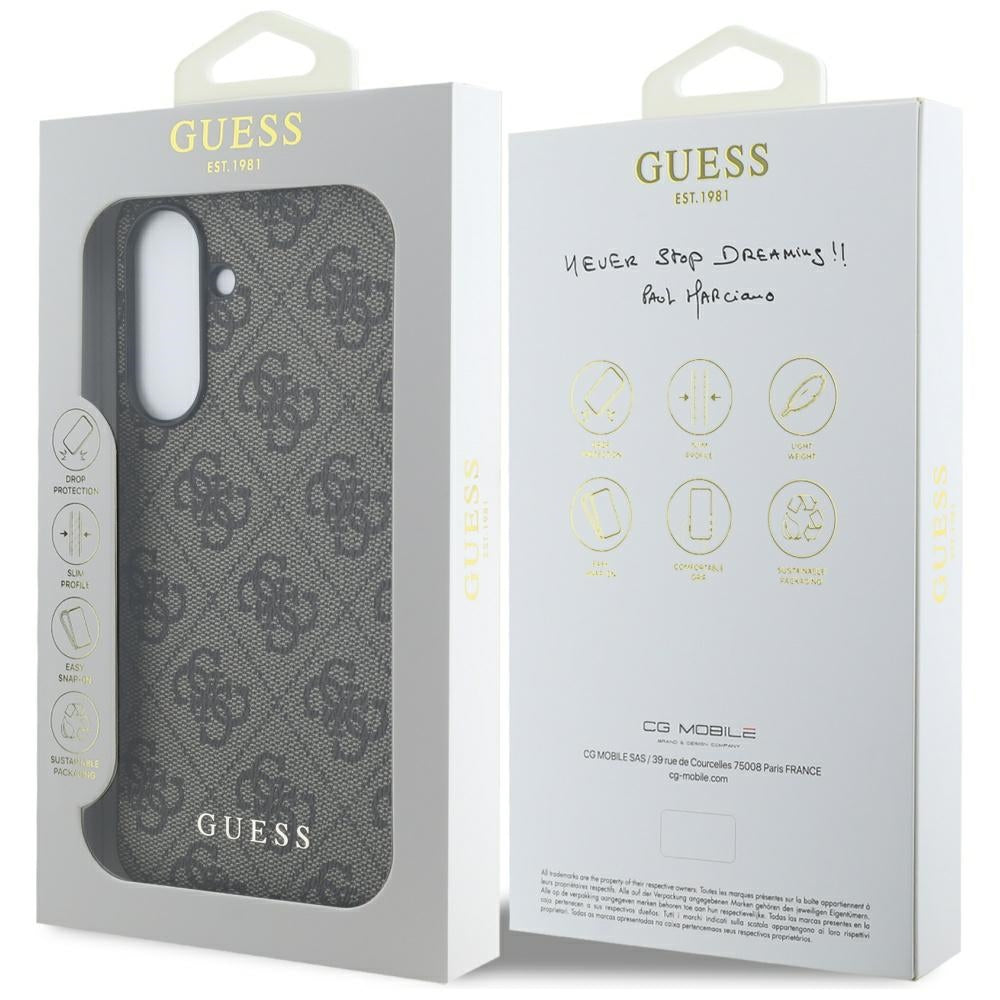 Futrola za Samsung Galaxy A56 A566, Guess, 4G Classic, smeđa
