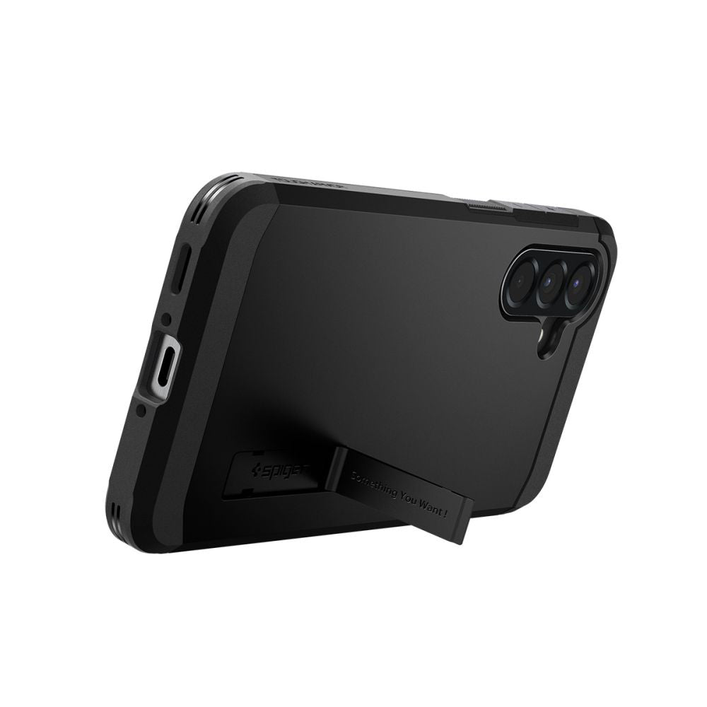 Futrola za Samsung Galaxy A56 A566, Spigen, Tough Armor, Crna ACS09294