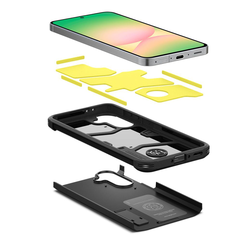 Futrola za Samsung Galaxy A56 A566, Spigen, Tough Armor, Crna ACS09294