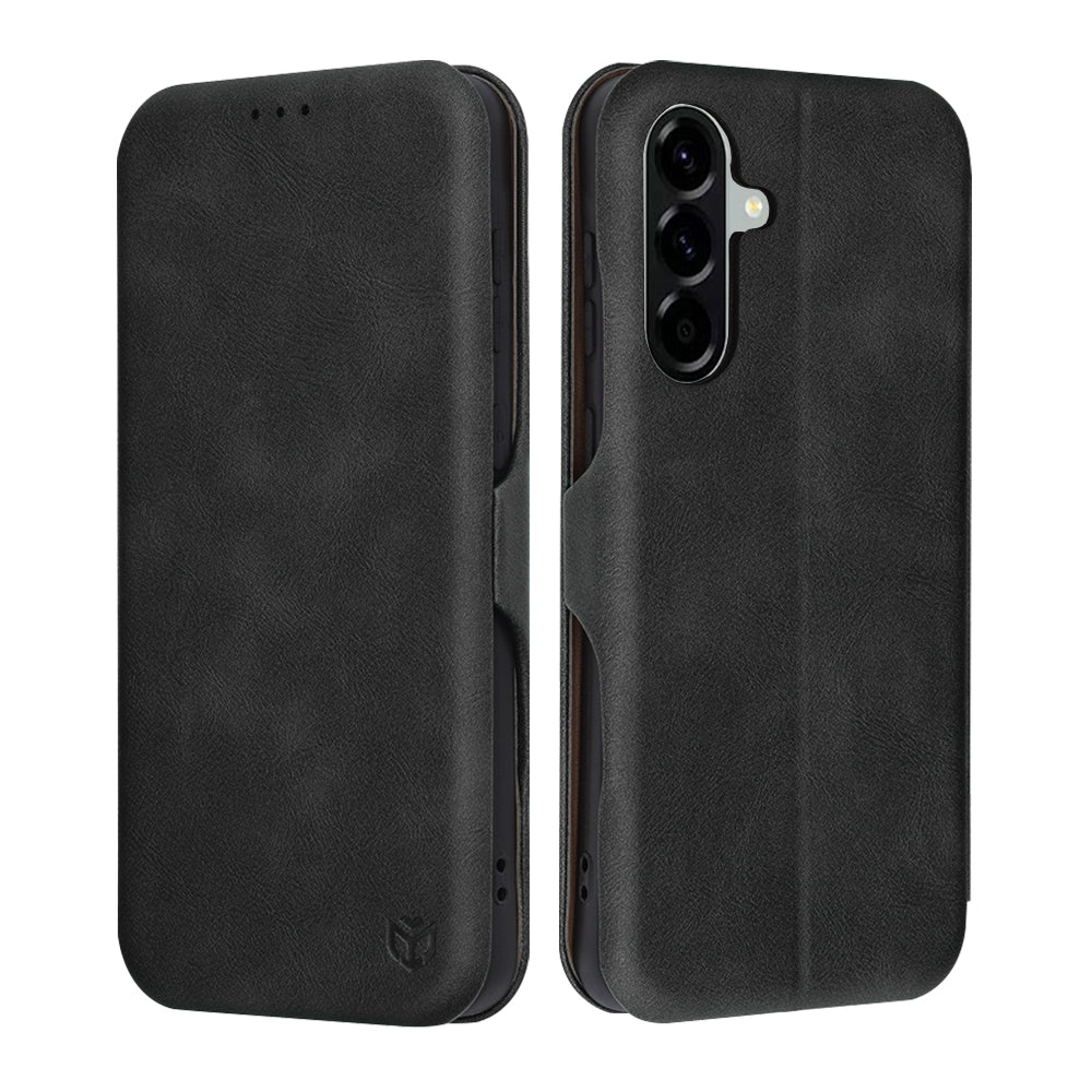 Futrola za Samsung Galaxy A56 A566, Techsuit, Safe Wallet Plus, Crna