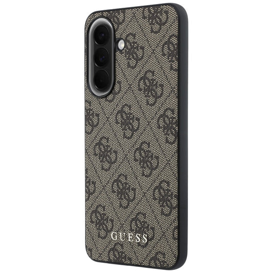 Maska za Samsung Galaxy A57 5G, Guess, 4G Classic Logo Charm, Smeđa