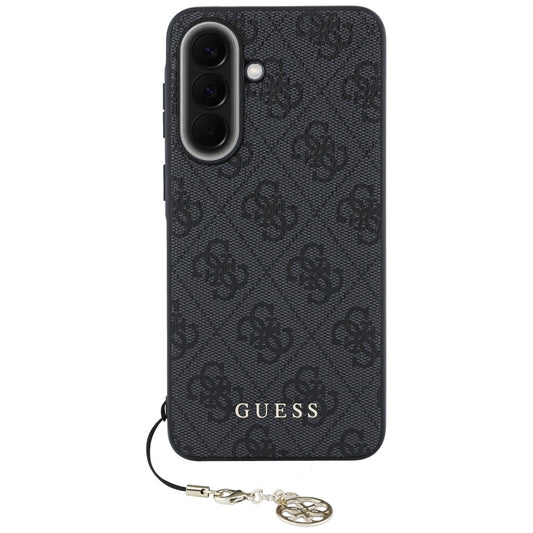 Maska za Samsung Galaxy A57 5G, Guess, 4G Classic Logo Charm, Crna