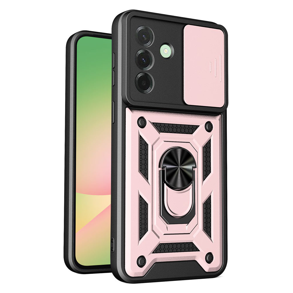 Futrola za Samsung Galaxy A57 5G, Techsuit, CamShield, Zlatno Roza