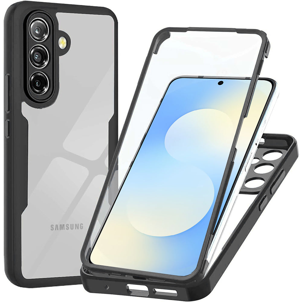 Futrola za Samsung Galaxy A57 5G, Techsuit, ColorVerse 360, Crna