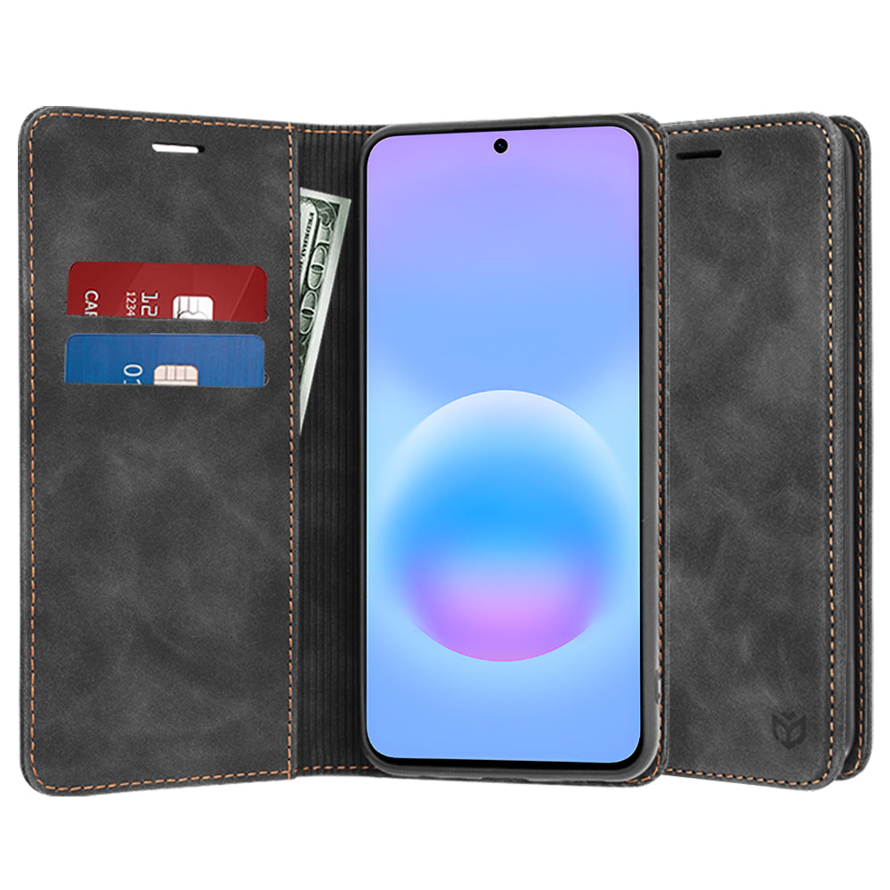 Futrola za Samsung Galaxy A57 5G, Techsuit, Confy, Crna