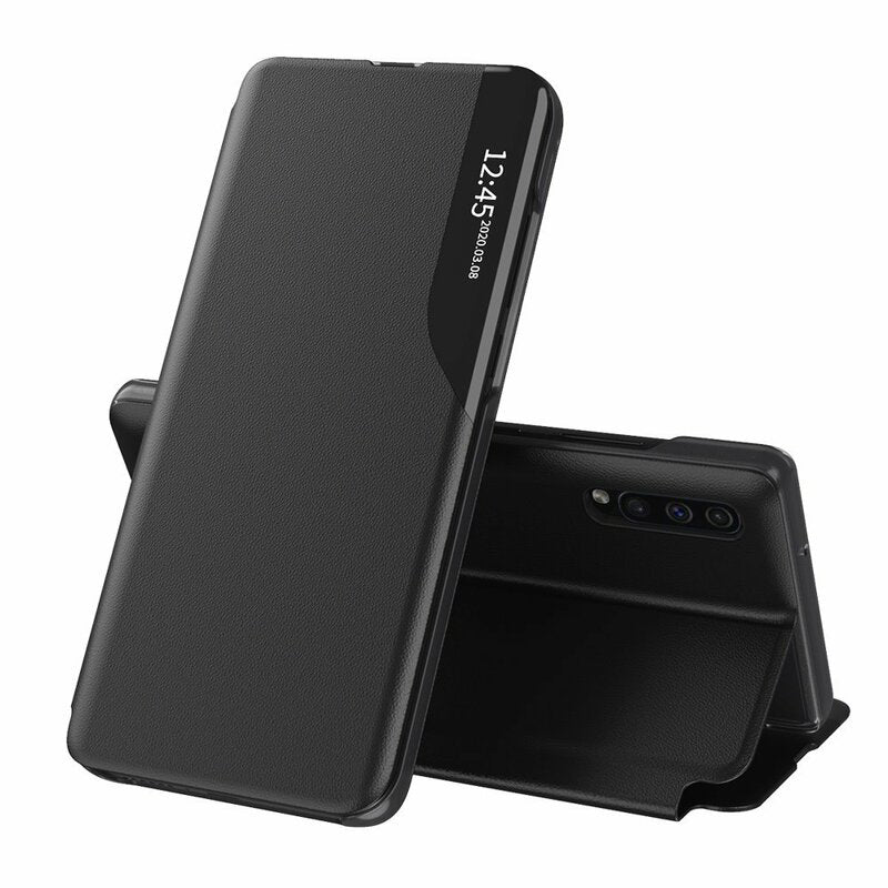 Maska za Samsung Galaxy A70s A707 / A70 A705, Techsuit, eFold, Crna