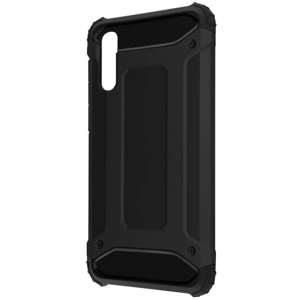Maska za Samsung Galaxy A70s A707 / A70 A705, Techsuit, Hybrid Armor, Crna