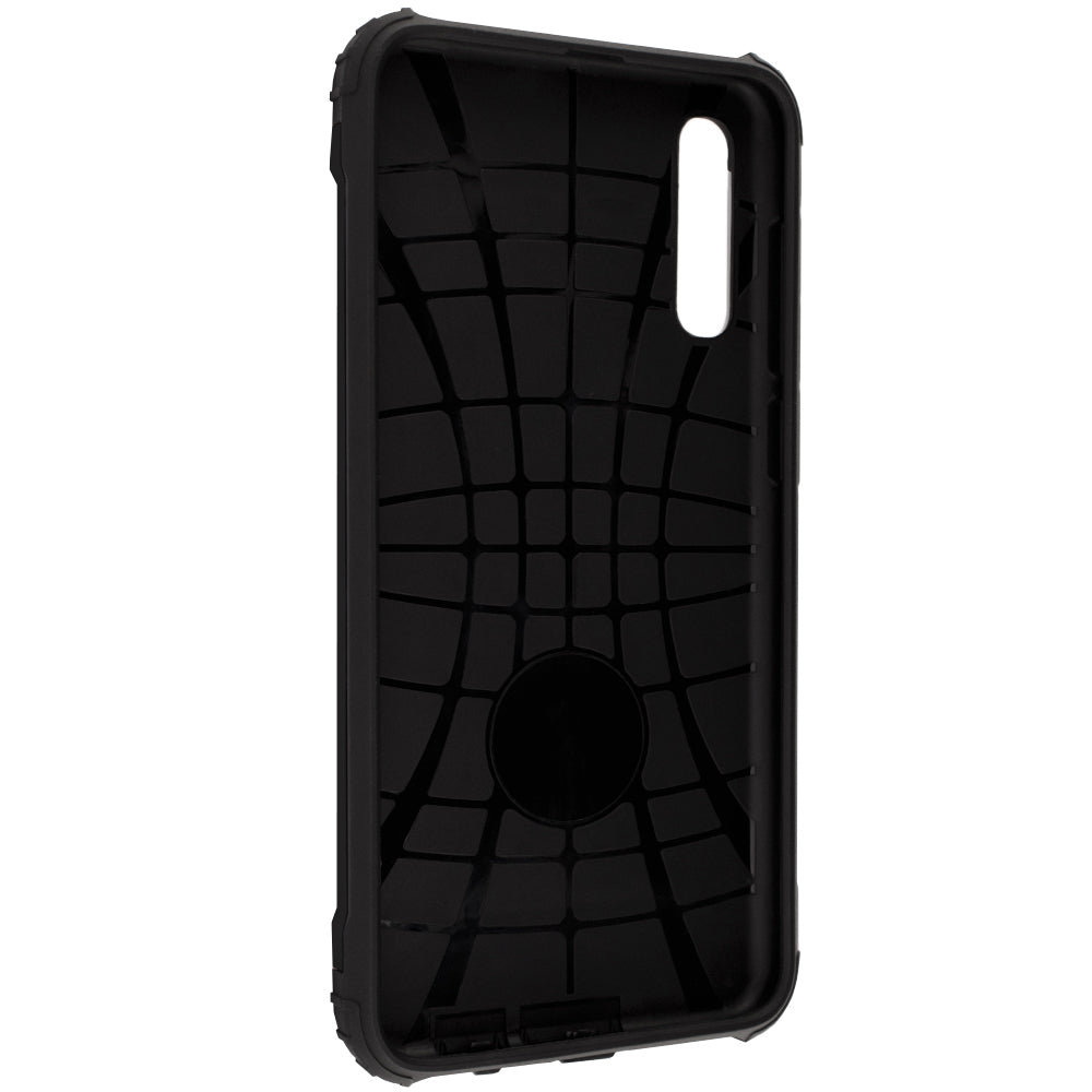 Maska za Samsung Galaxy A70s A707 / A70 A705, Techsuit, Hybrid Armor, Crna