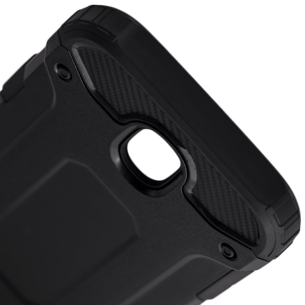 Maska za Samsung Galaxy J5 (2017) J530, Techsuit, Hybrid Armor, Crna