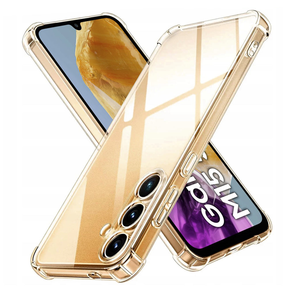 Futrola za Samsung Galaxy M15, Techsuit, Shockproof Clear, Prozirna