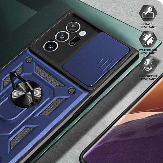 Maska za Samsung Galaxy Note 20 5G N981 / Note 20 N980, Techsuit, CamShield, Crna