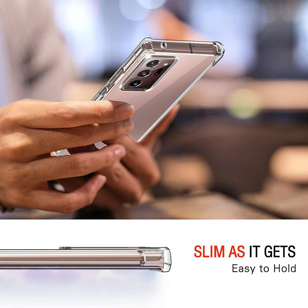 Maska za Samsung Galaxy Note 20 Ultra 5G N986 / Note 20 Ultra N985, Techsuit, Shockproof Clear, Prozirna