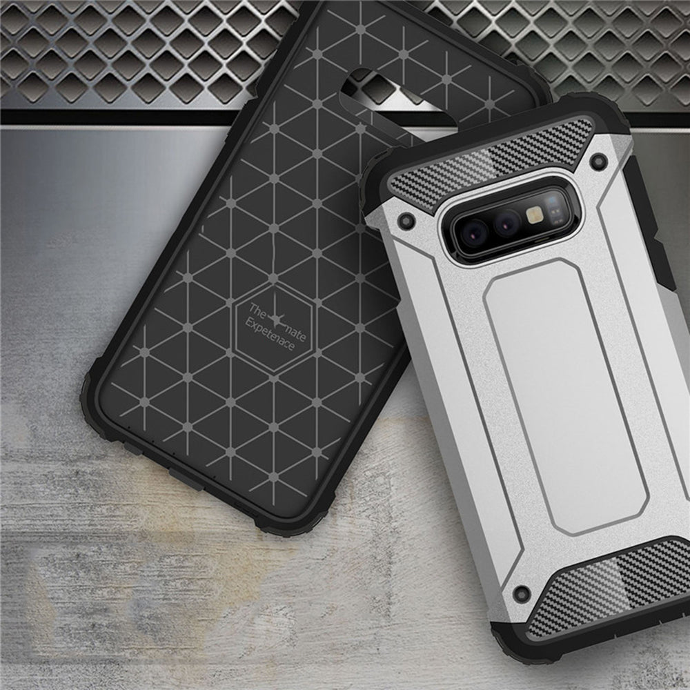 Maska za Samsung Galaxy S10e G970, Techsuit, Hybrid Armor, Crna