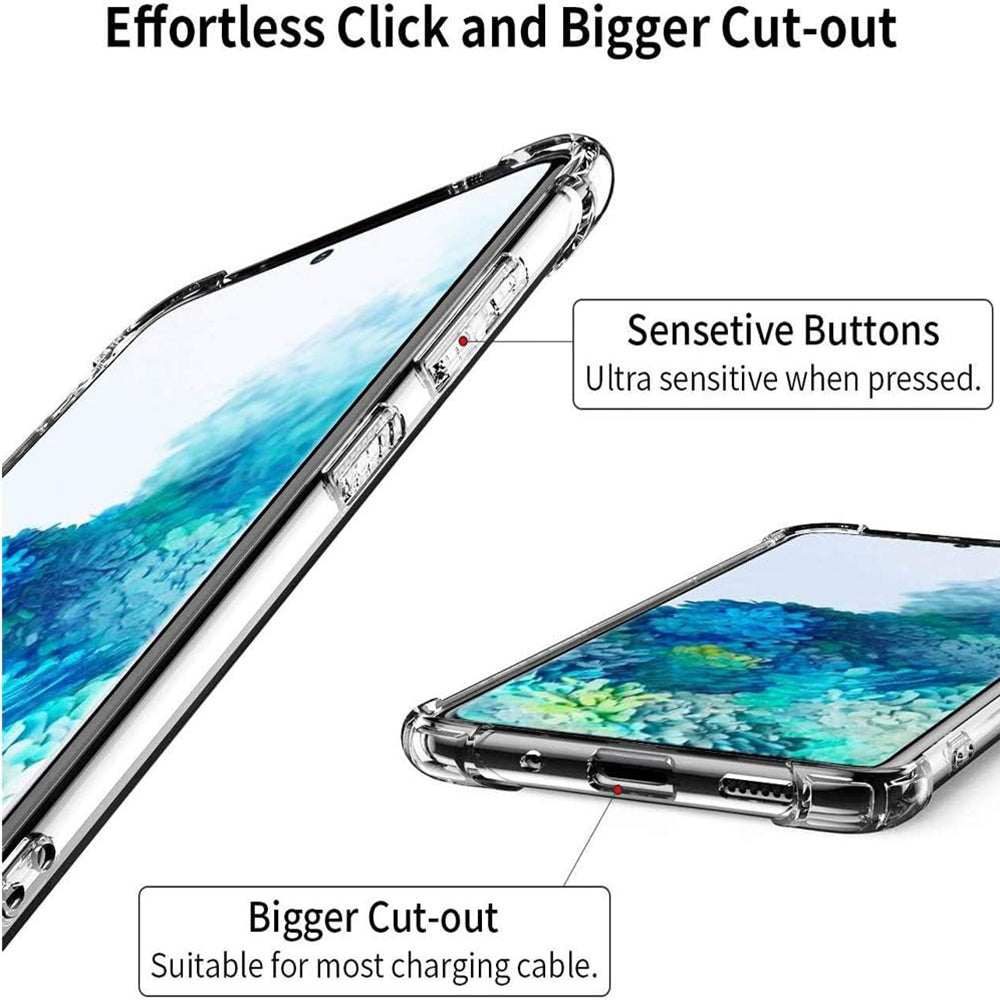 Maska za Samsung Galaxy S20+ 5G G986 / S20+ G985, Techsuit, Otporna na udarce, Prozirna