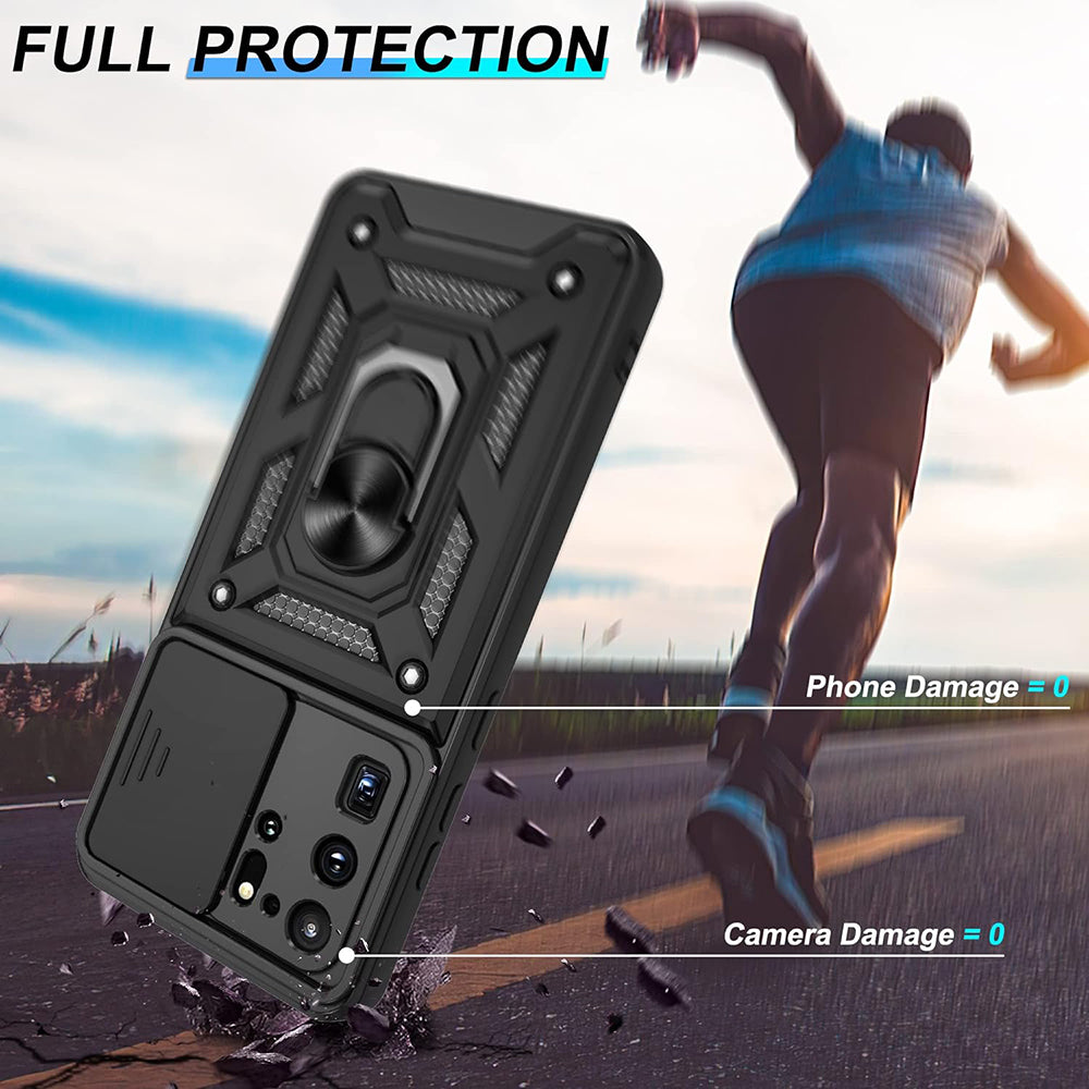 Maska za Samsung Galaxy S20 Ultra 5G G988 / S20 Ultra G988, Techsuit, CamShield, Crna