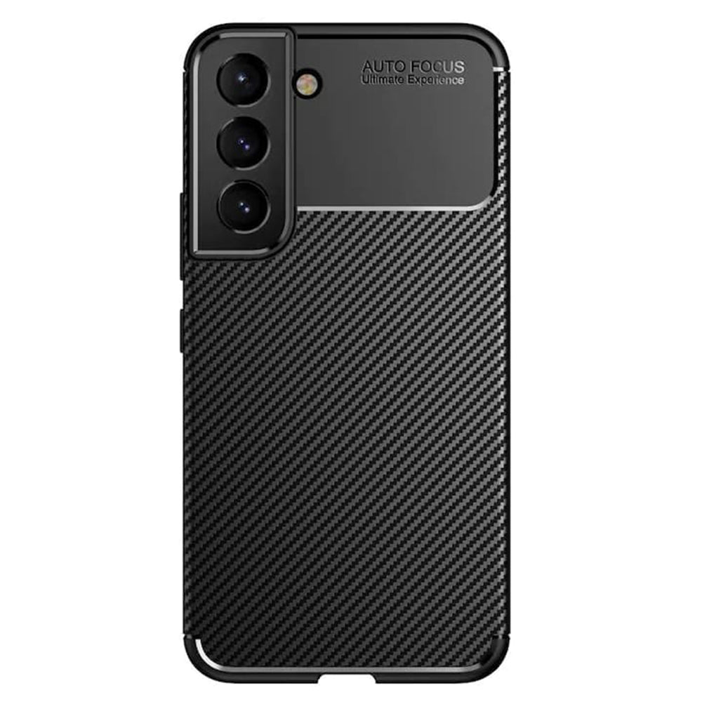 Maska za Samsung Galaxy S21 FE 5G G990, Techsuit, CarbonFiber, Crna