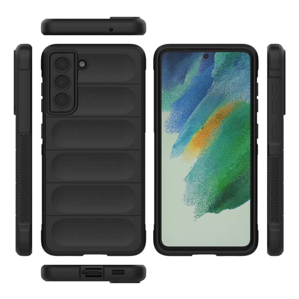 Maska za Samsung Galaxy S21 FE 5G G990, Techsuit, Magic Shield, Crna