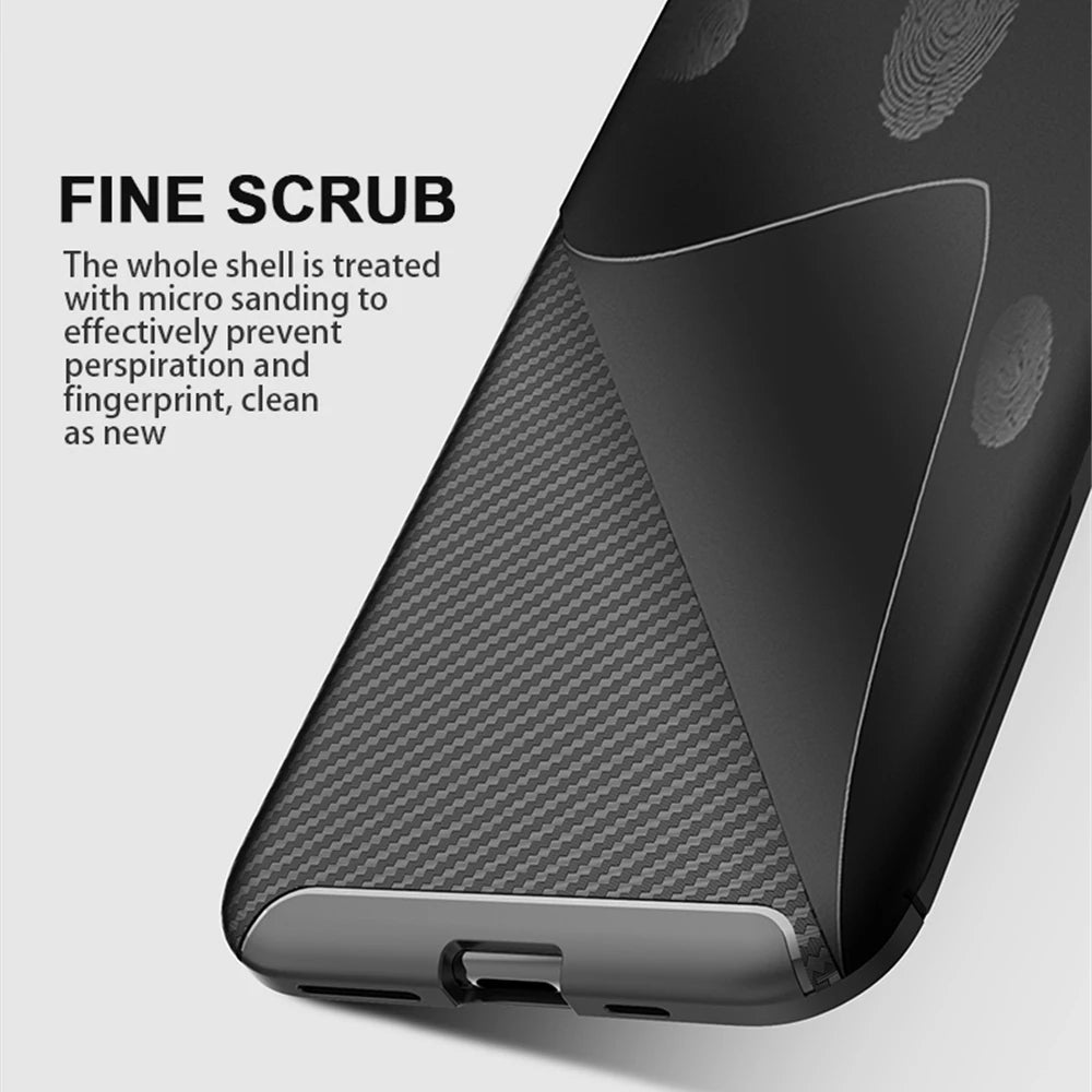 Maska za Samsung Galaxy S21 Ultra 5G G998, Techsuit, CarbonFiber, Crna