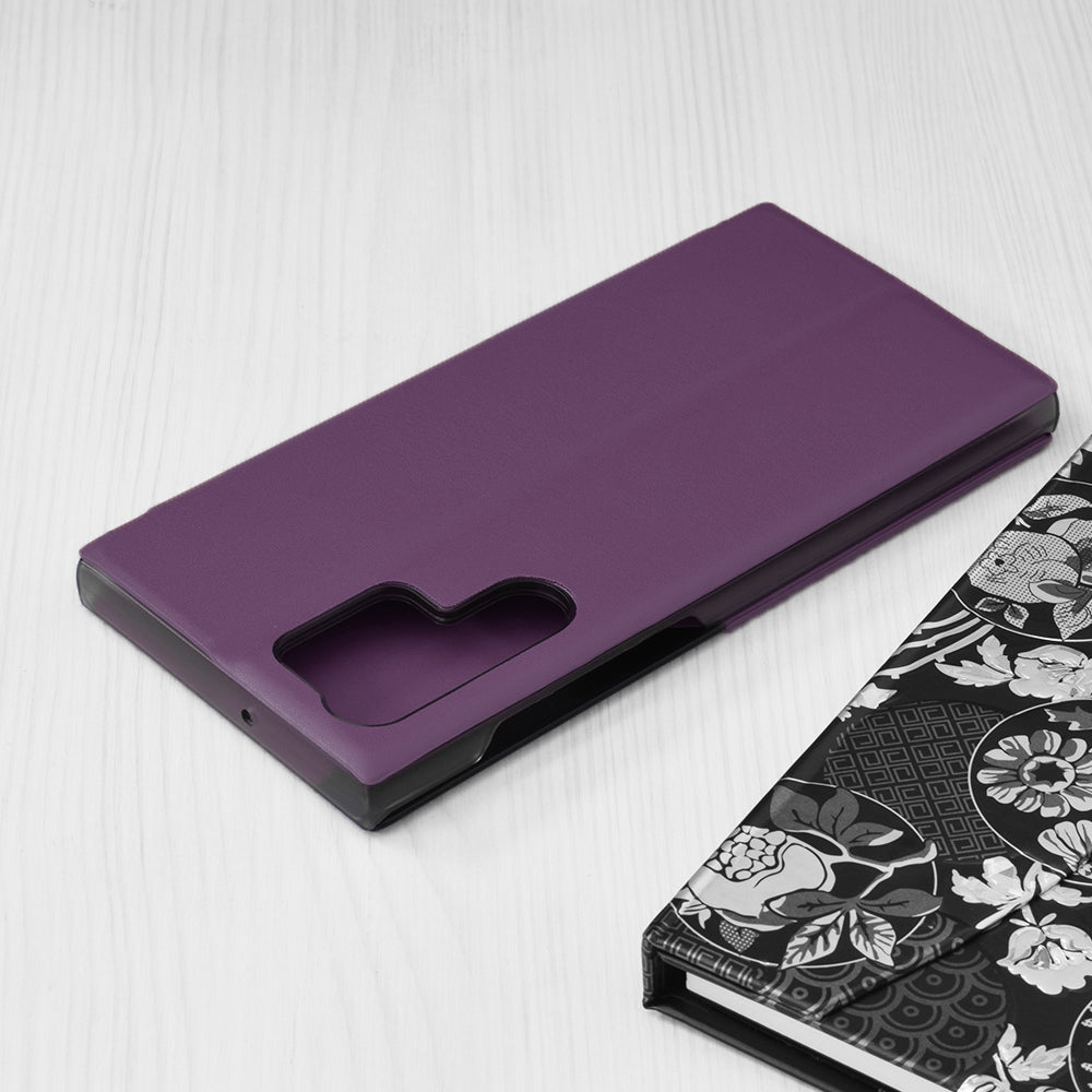 Maska za Samsung Galaxy S22 Ultra 5G S908, Techsuit, eFold, Ljubičasta