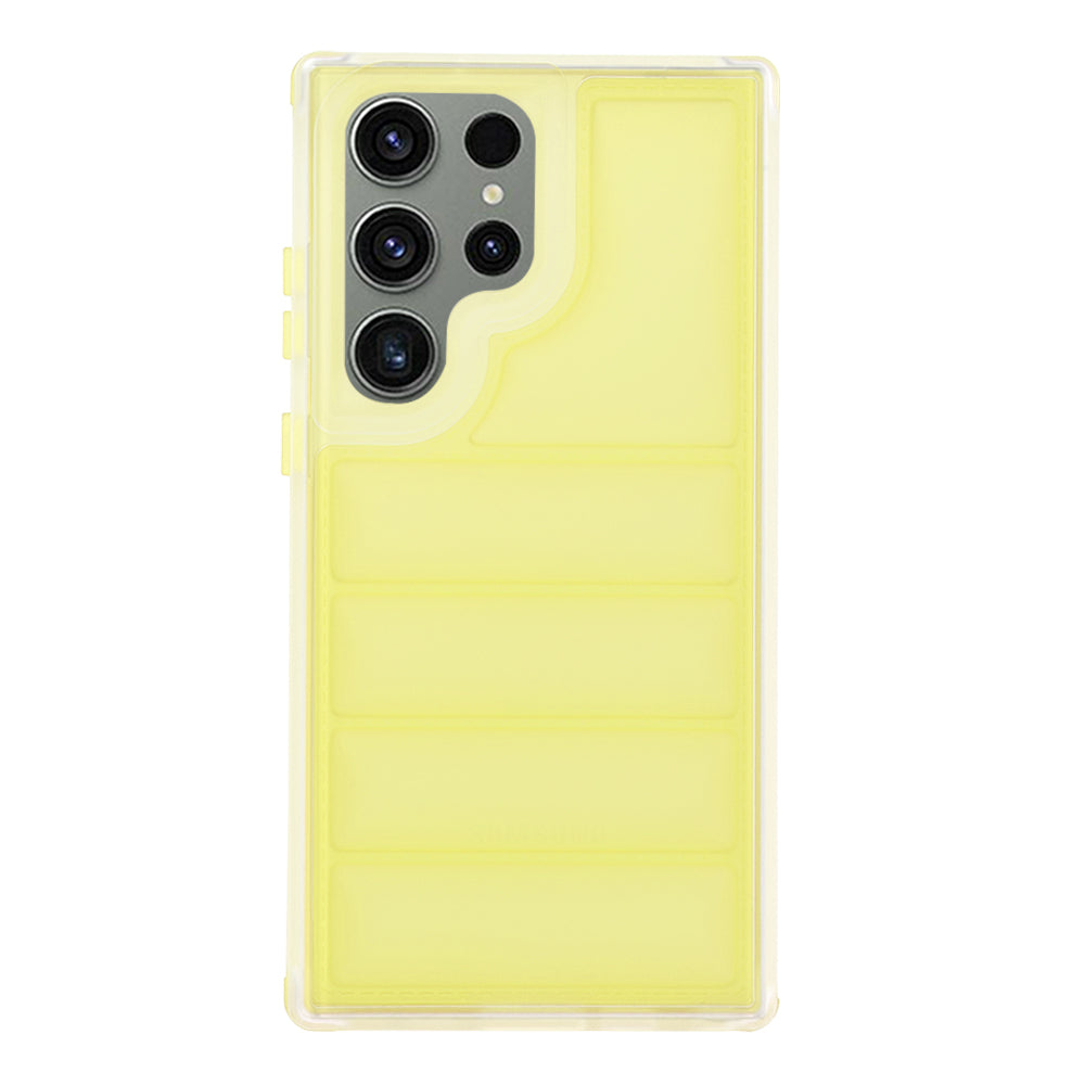 Maska za Samsung Galaxy S23 FE S711, Techsuit, Wave Shield, Žuta