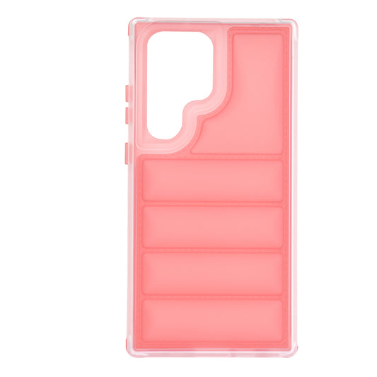 Maska za Samsung Galaxy S23 FE S711, Techsuit, Wave Shield, Crvena