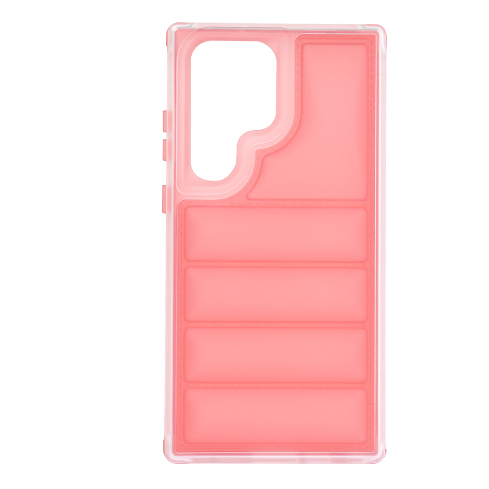 Maska za Samsung Galaxy S23 FE S711, Techsuit, Wave Shield, Crvena