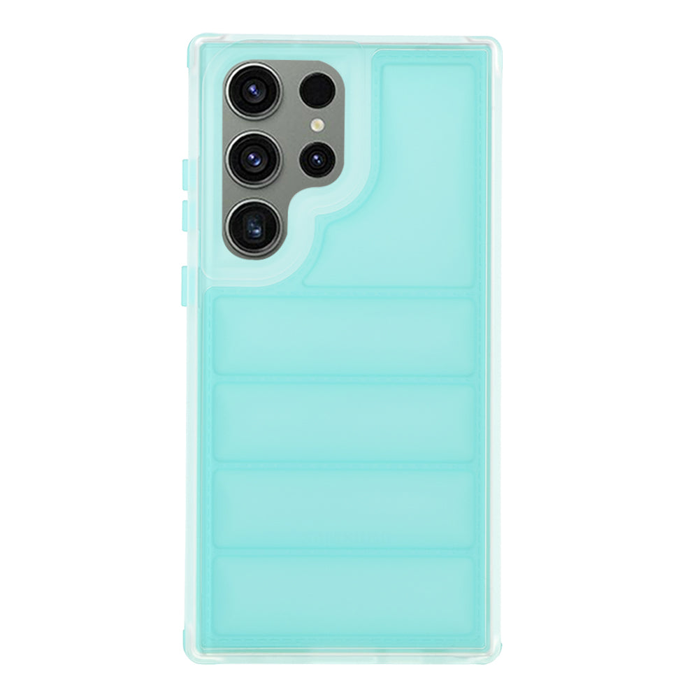 Maska za Samsung Galaxy S23 FE S711, Techsuit, Wave Shield, Tirkizna