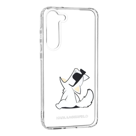 Futrola za Samsung Galaxy S23+ S916, Karl Lagerfeld, Choupette Eat, Prozirna