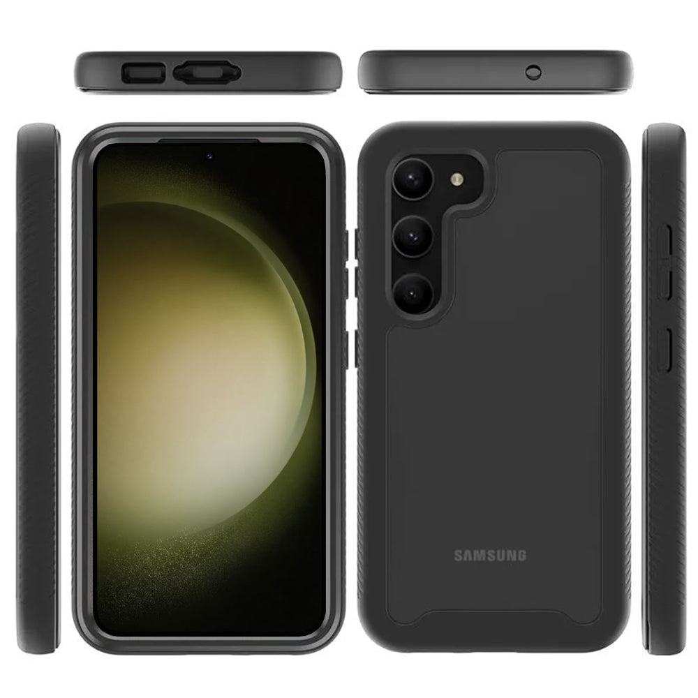 Maska za Samsung Galaxy S23+ S916, Techsuit, Defense360 Pro, Crna