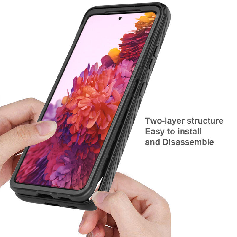 Maska za Samsung Galaxy S23+ S916, Techsuit, Defense360 Pro, Crna