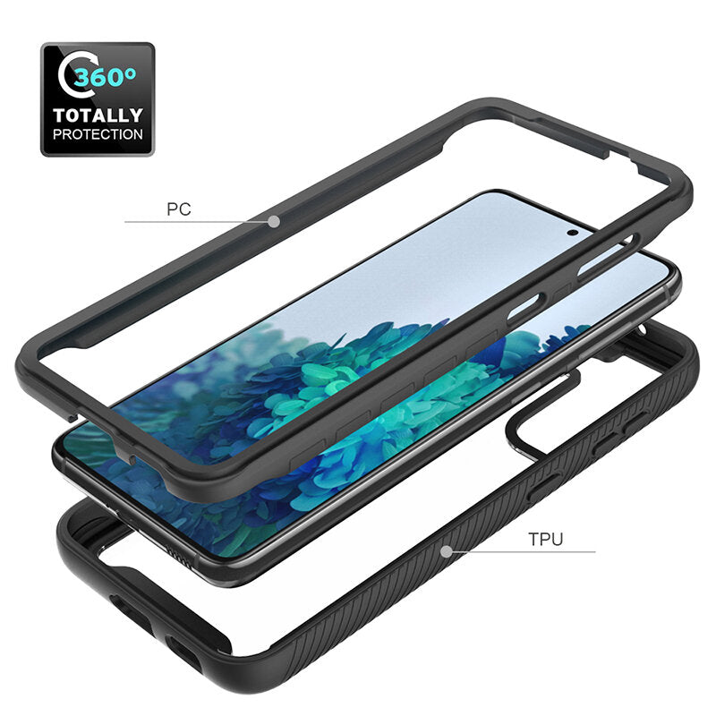 Maska za Samsung Galaxy S23+ S916, Techsuit, Defense360 Pro, Crna