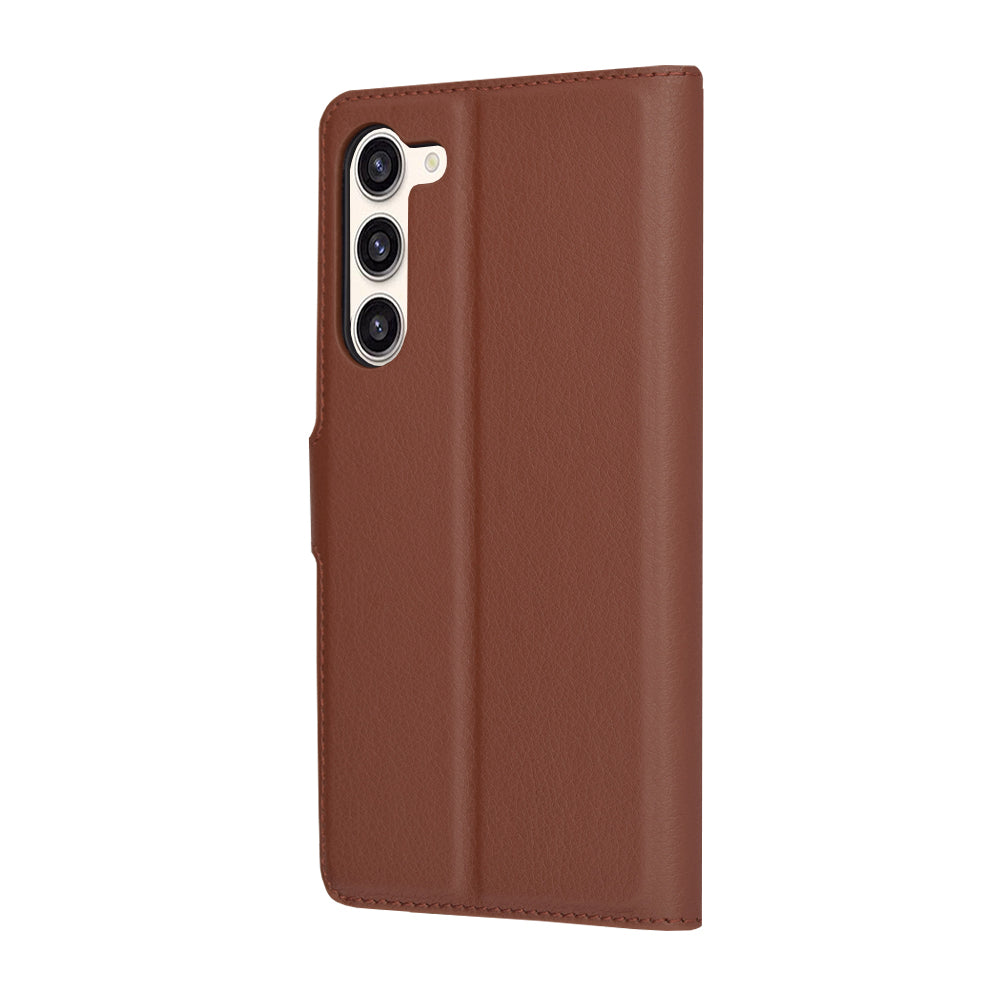 Futrola za Samsung Galaxy S23+ S916, Techsuit, Kožna Folio, Smeđa