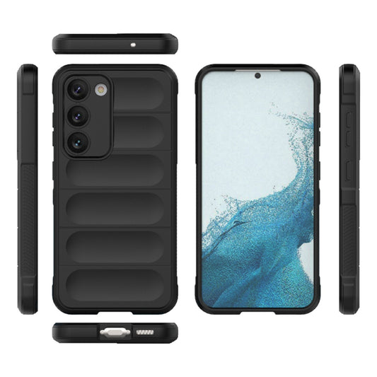 Maska za Samsung Galaxy S23 S911, Techsuit, Magic Shield, Crna