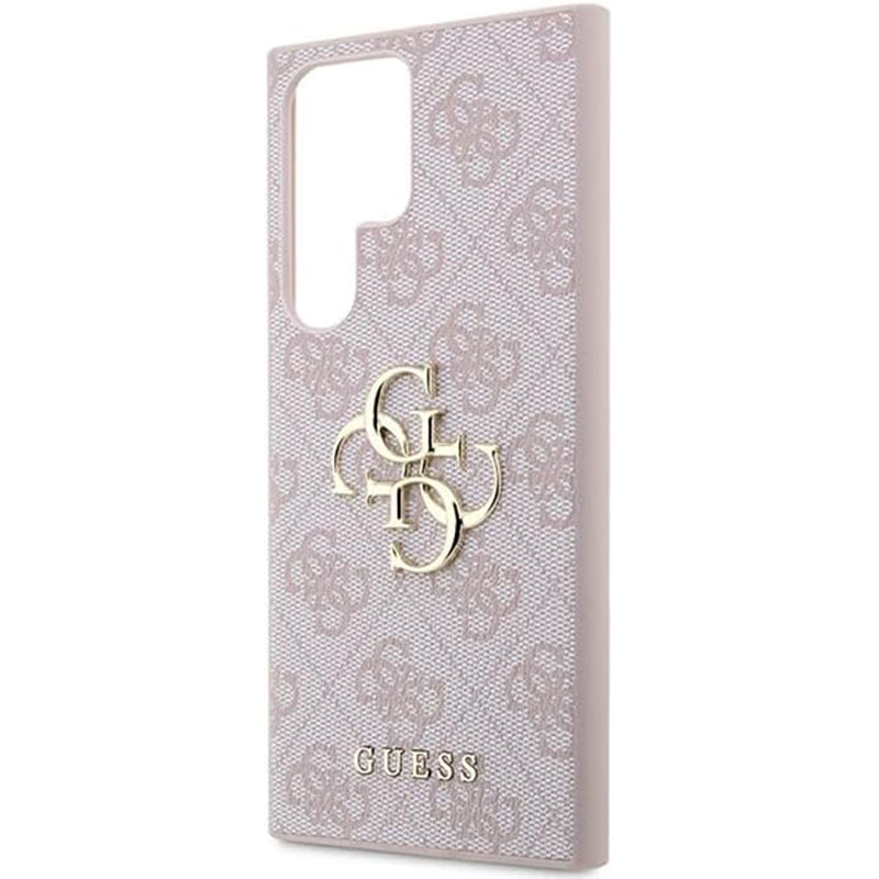 Futrola za Samsung Galaxy S23 Ultra S918, Guess, 4G Big Logo, Roza