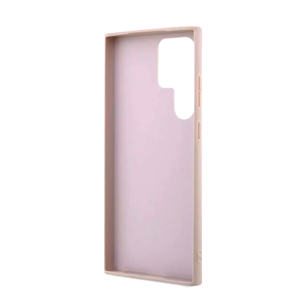 Futrola za Samsung Galaxy S23 Ultra S918, Guess, 4G Big Logo, Roza