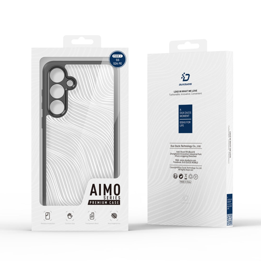 Futrola za Samsung Galaxy S24 FE S721, DUX DUCIS, Aimo, Crna