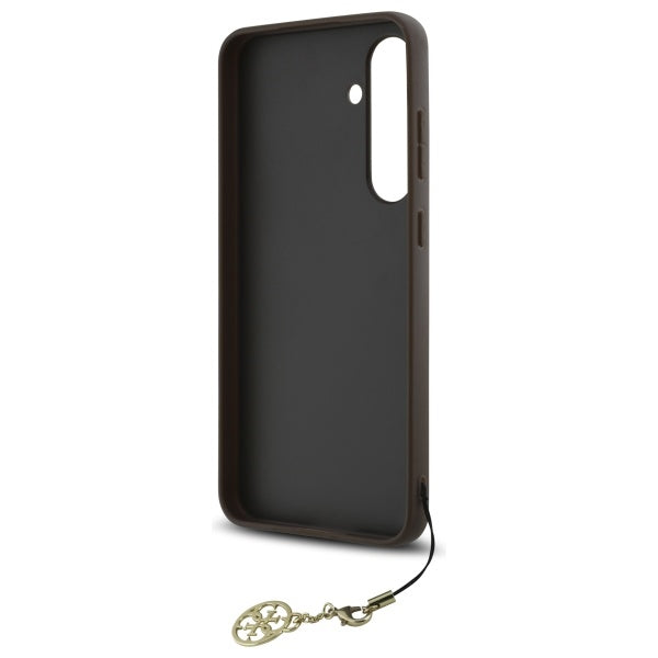 Futrola za Samsung Galaxy S24 FE S721, Guess, 4G Charm, smeđa